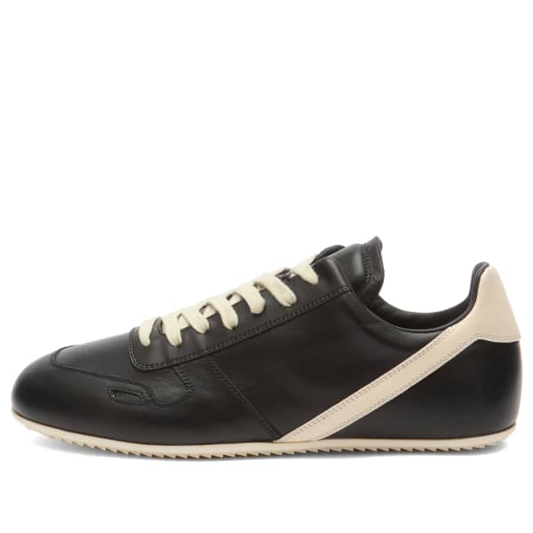 Минималистичные кроссовки Rick Owens, черный/молочный