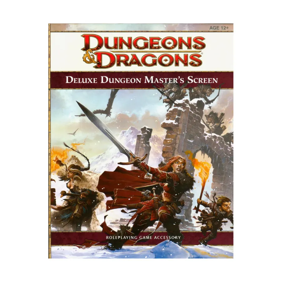 

Deluxe Dungeon Master's Screen, Dungeons & Dragons (4th Edition) - Dungeon Master's Guides & Miscellaneous, твердый переплет