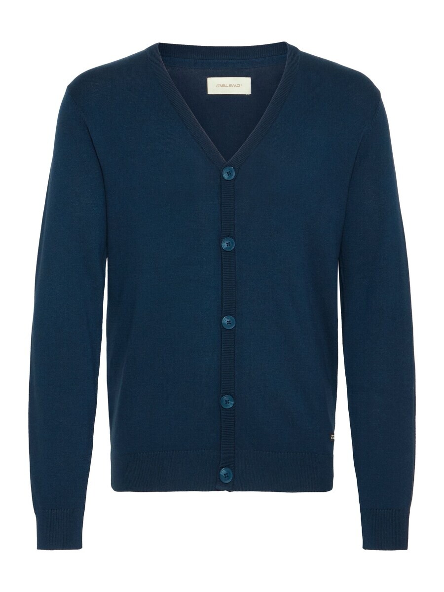 

Вязаный кардиган BLEND Knit Cardigan, темно-синий