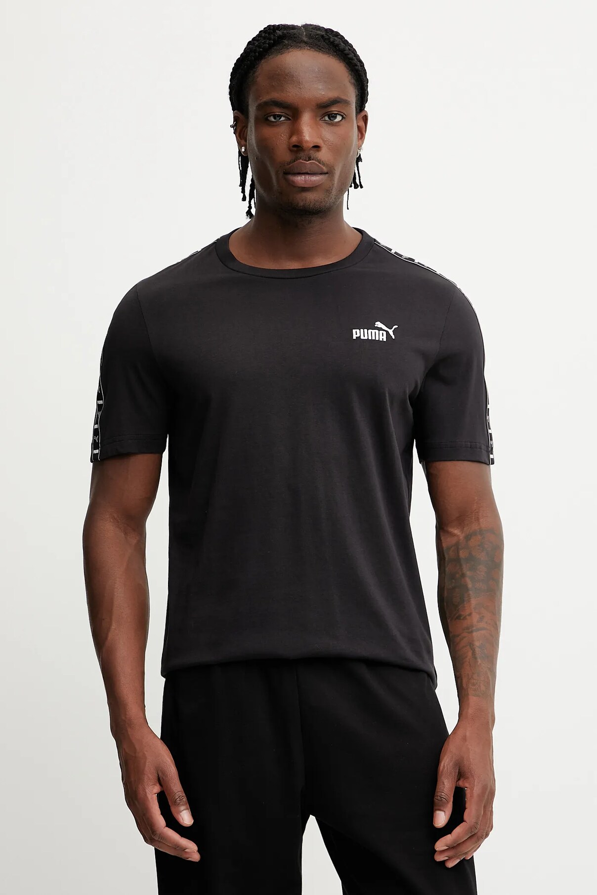 

Футболка из хлопка Puma, черный
