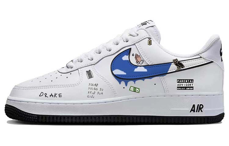 

Мужские кроссовки для скейтбординга Nike Air Force 1, White
