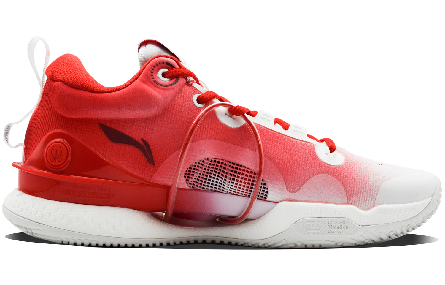 

Баскетбольные кроссовки Flash Strike 8 Premium Men Low-top White/red Lining