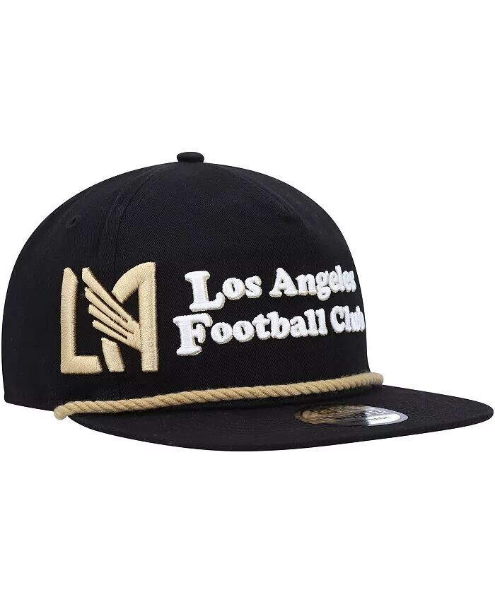 

Мужская черная бейсболка LAFC Heritage The Golfer Snapback New Era