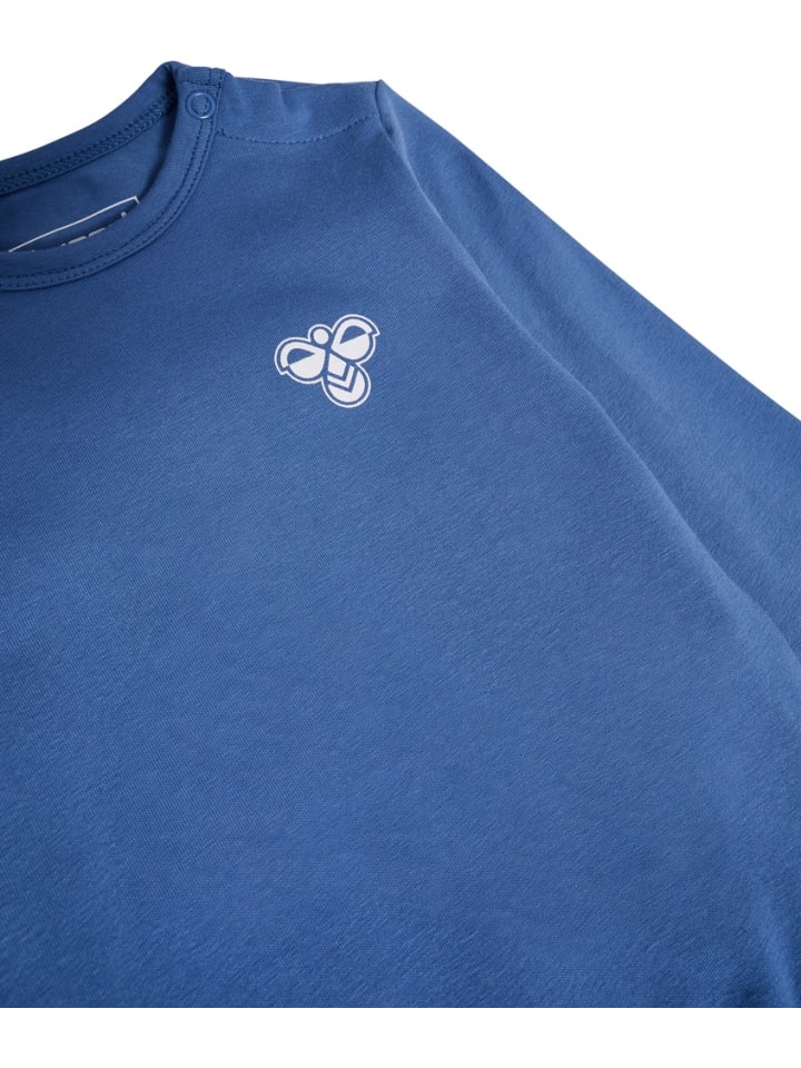 

Комбинезон для активного отдыха Mini Solid Body Longsleeve Bee синего цвета Hummel