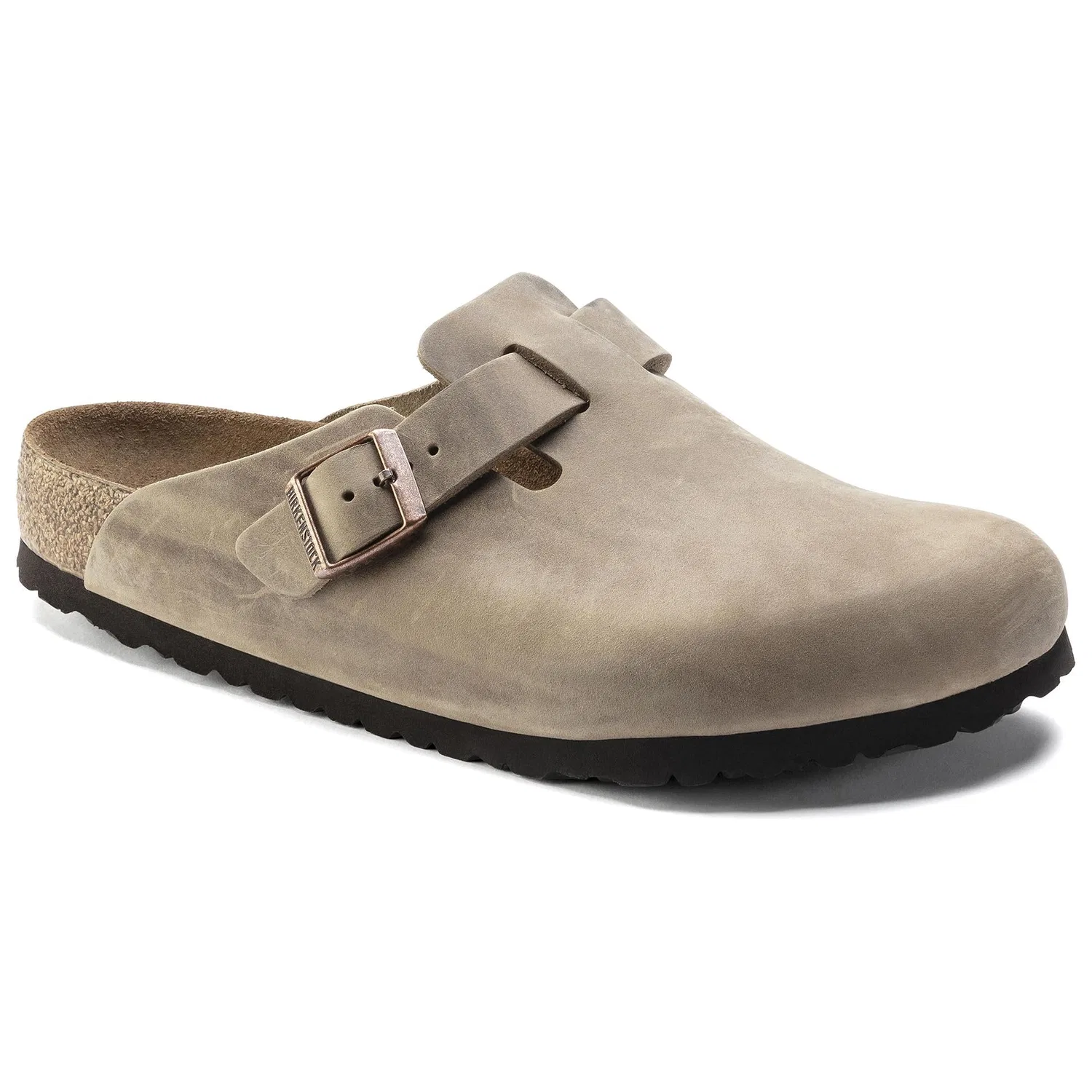 Сандалии Birkenstock Boston Soft Footbed, цвет tan — фото 3