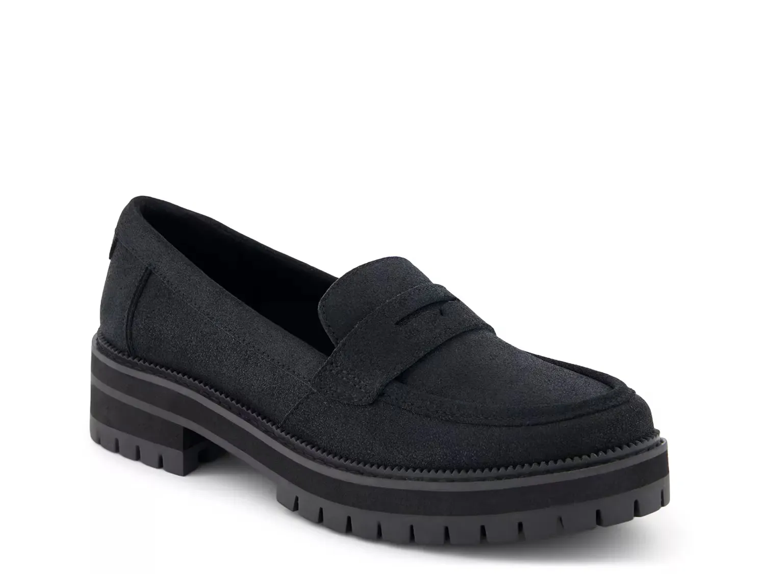 Cara Penny Лоферы Toms, Black/Metallic