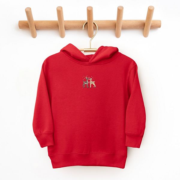 

Толстовка с капюшоном для малышей с вышитым оленем The Juniper Shop, Kelly