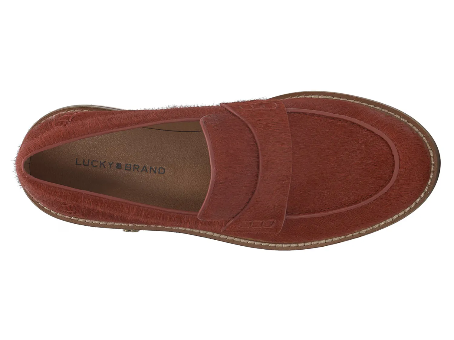 Лоферы Salima Loafer Lucky Brand, красный — фото 4