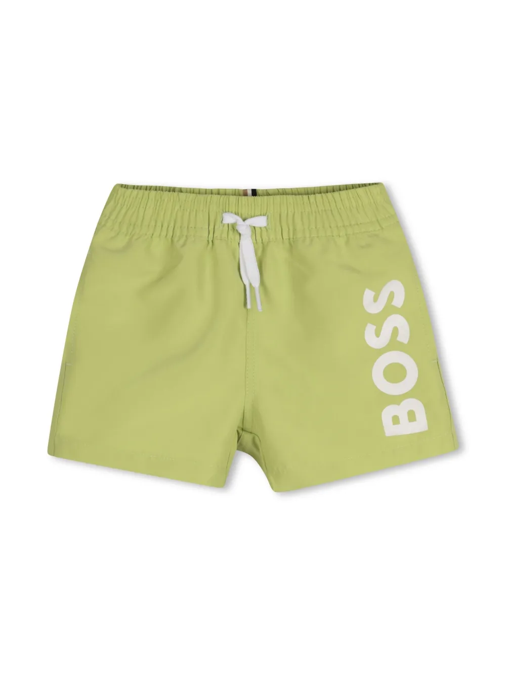 

Плавки-шорты с логотипом BOSS Kidswear, зеленый