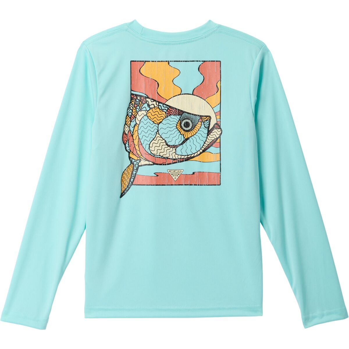 

Терминальная снасть PFG Fish Shine LS рубашка - для мальчиков Columbia, мультиколор