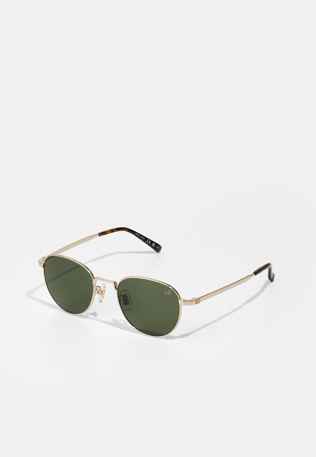 

Солнцезащитные очки Dunhill, цвет gold-coloured/green