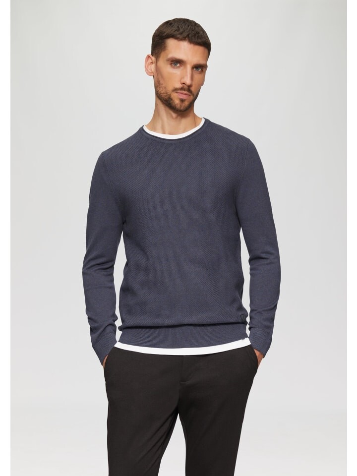 

Пуловер s.Oliver Strickpullover langarm, синий