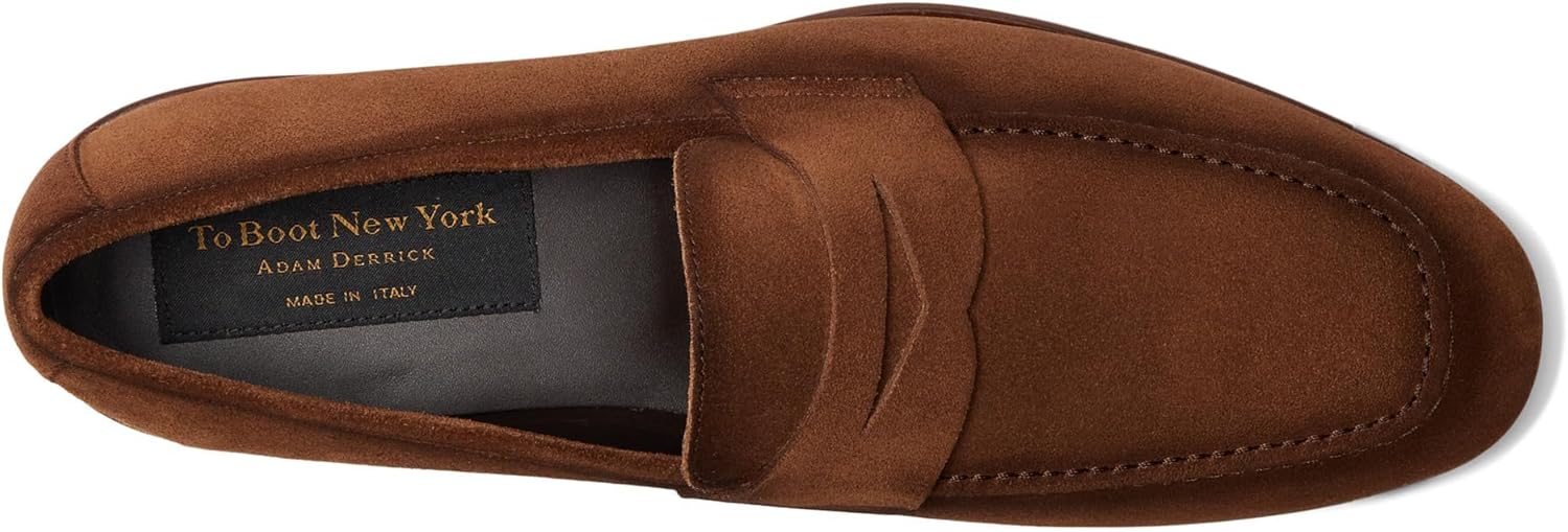 Туфли To Boot New York для мужчин, модель Ronny Loafer, шоколадный — фото 2