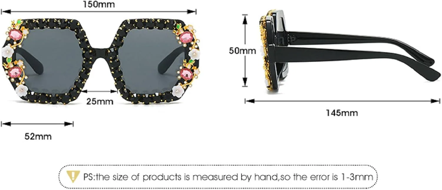 

Модные квадратные солнцезащитные очки с бриллиантами для женщин, блестящие солнцезащитные очки со стразами для костюмированных вечеринок, размер N45 mincl, Champagne