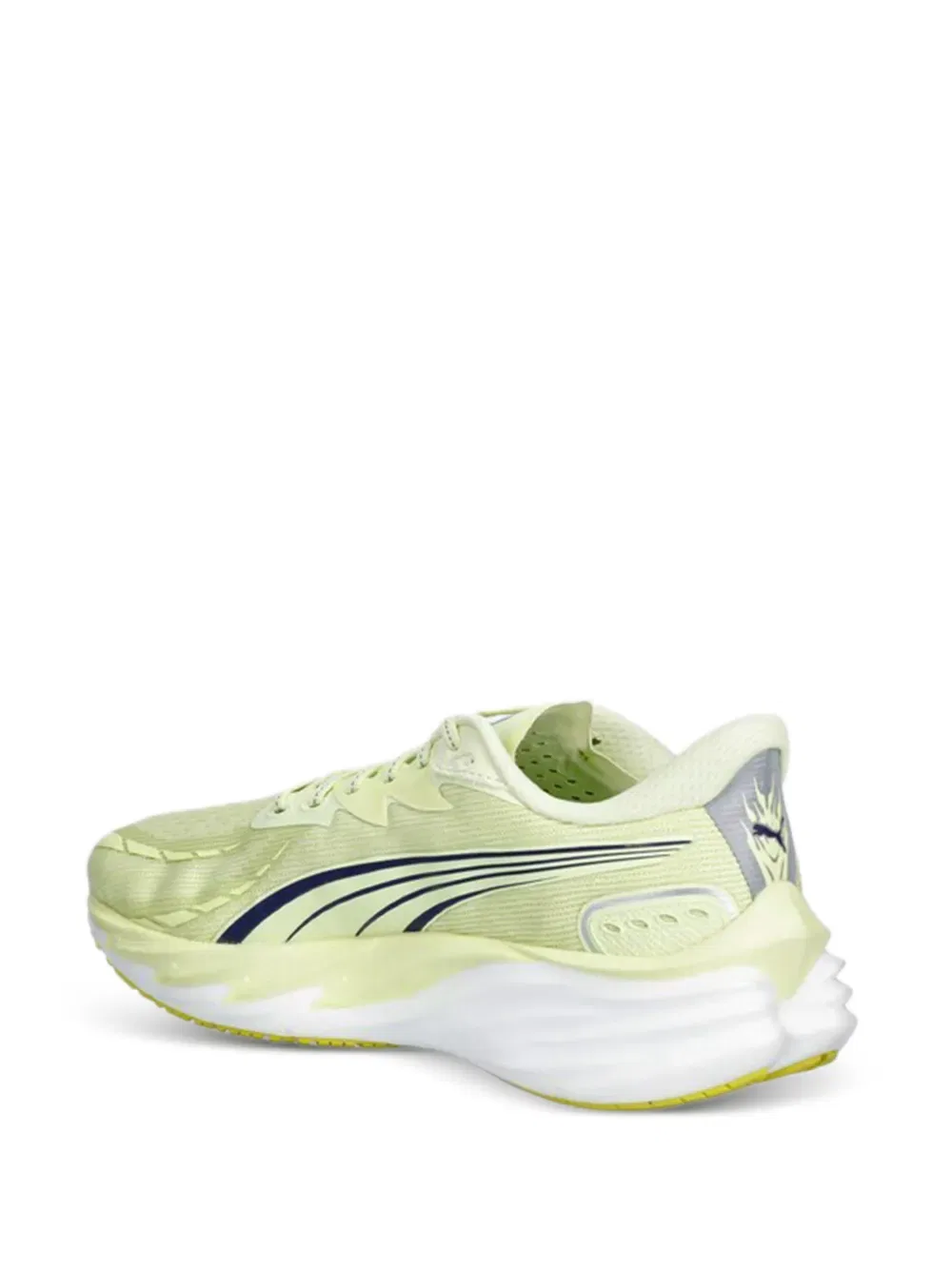 Кроссовки Velocity Nitro 4 на шнуровке в полоску Puma, желтый — фото 3