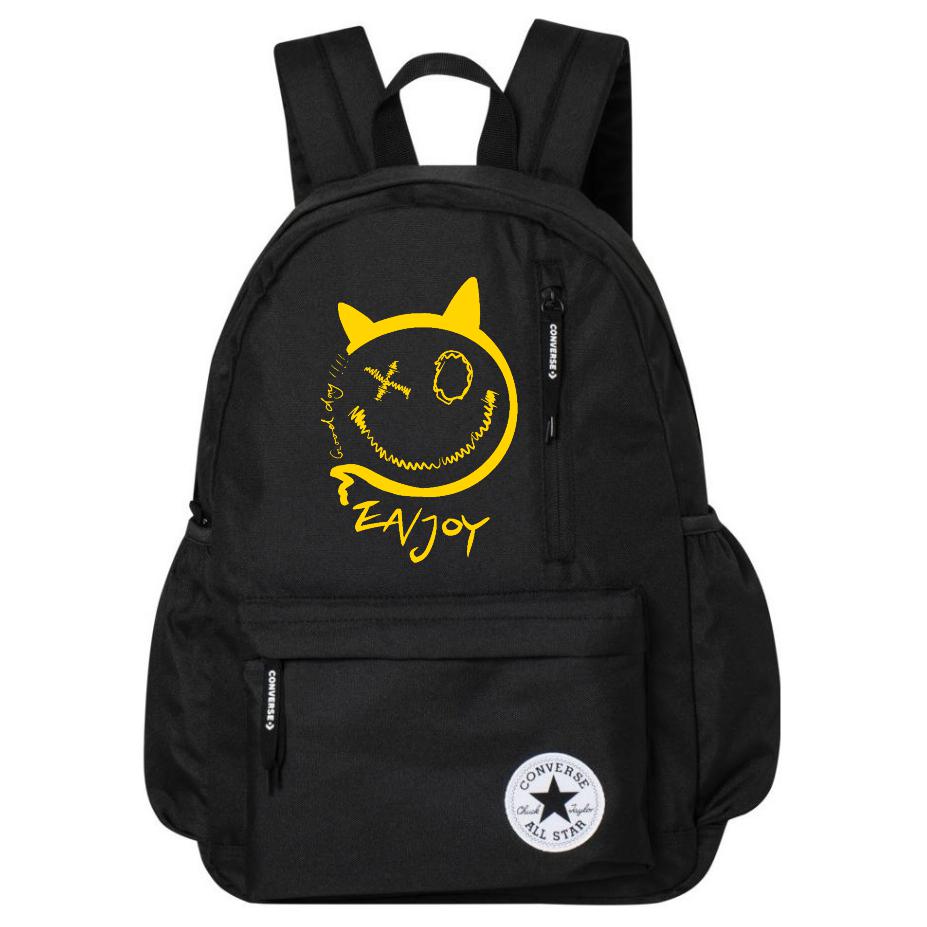 

Converse Полиэстеровый рюкзак средний унисекс черный, Demon