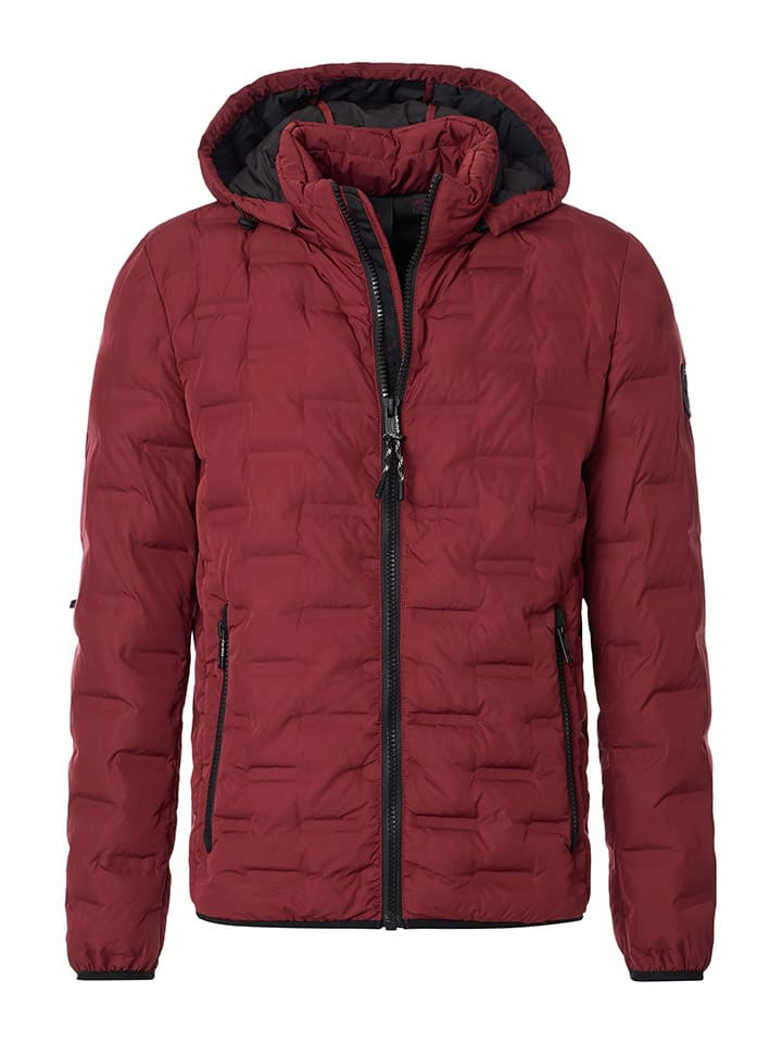 

стеганая куртка красного цвета CASAMODA