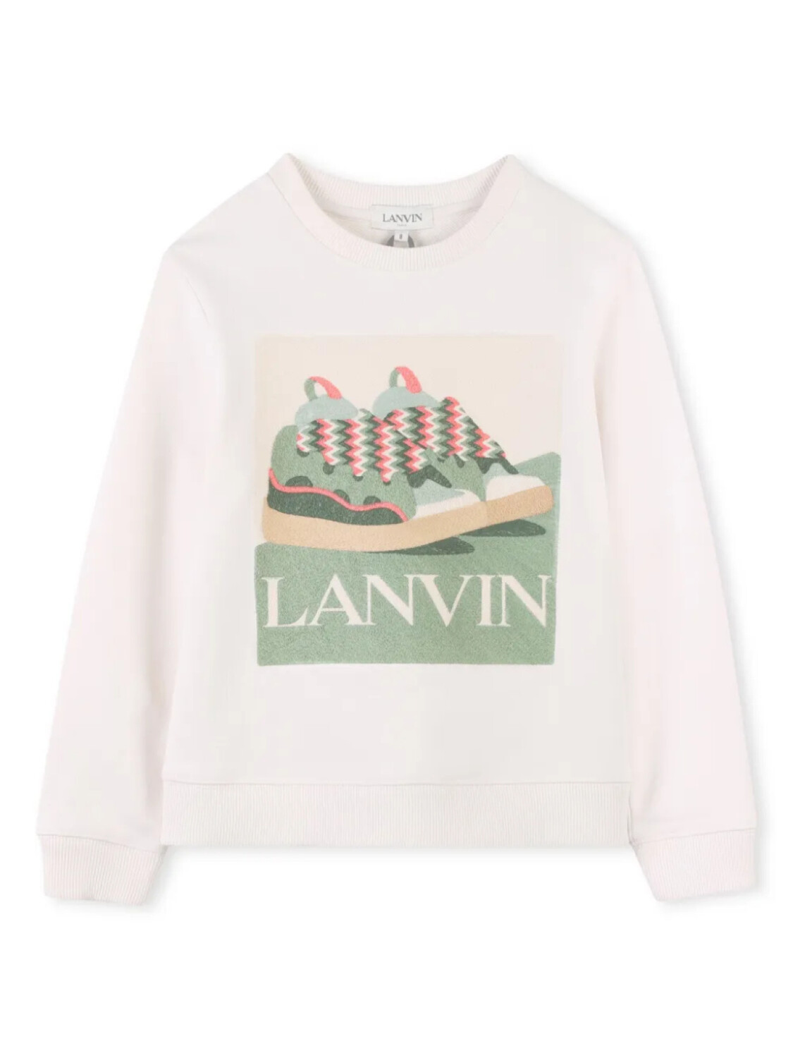 

Lanvin Enfant толстовка с принтом, нейтральный цвет