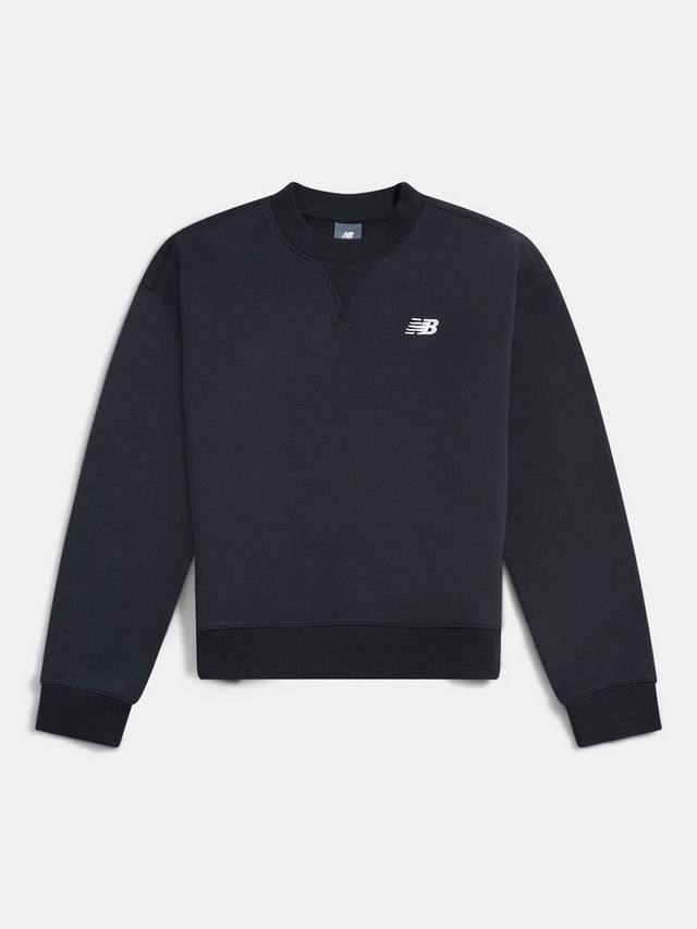 

Детский свитшот с логотипом из хлопковой смеси New Balance, Nb Caviar