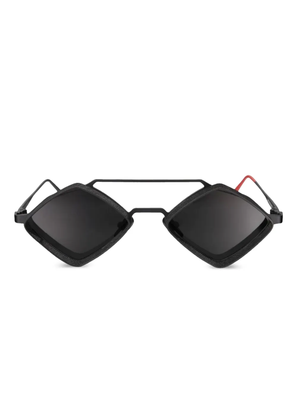 

Солнцезащитные очки в геометричной оправе Vysen Eyewear, черный