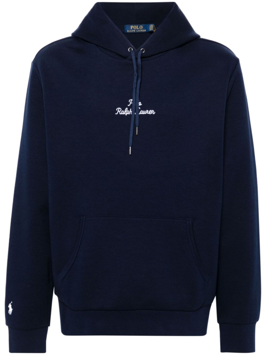 

Polo Ralph Lauren худи с вышитым логотипом, синий