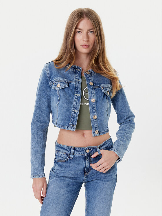 

Джинсовая куртка regular fit W5YN53 D5QP2 Guess, синий
