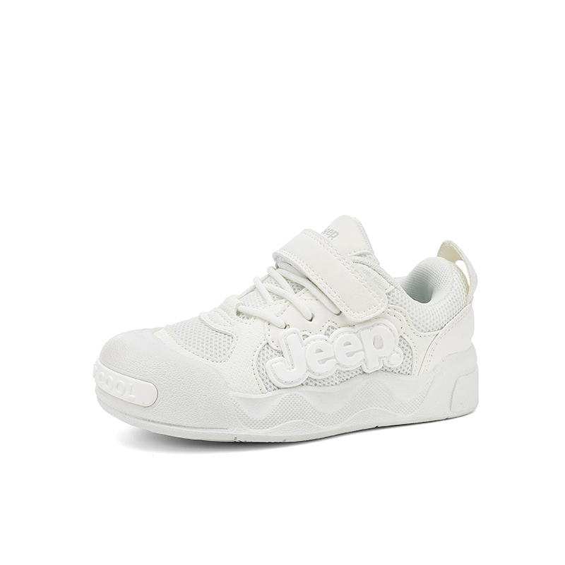 Jeep Антиударные, легкие, нескользящие, антикик Casual Shoes Snowball White детские — фото 3