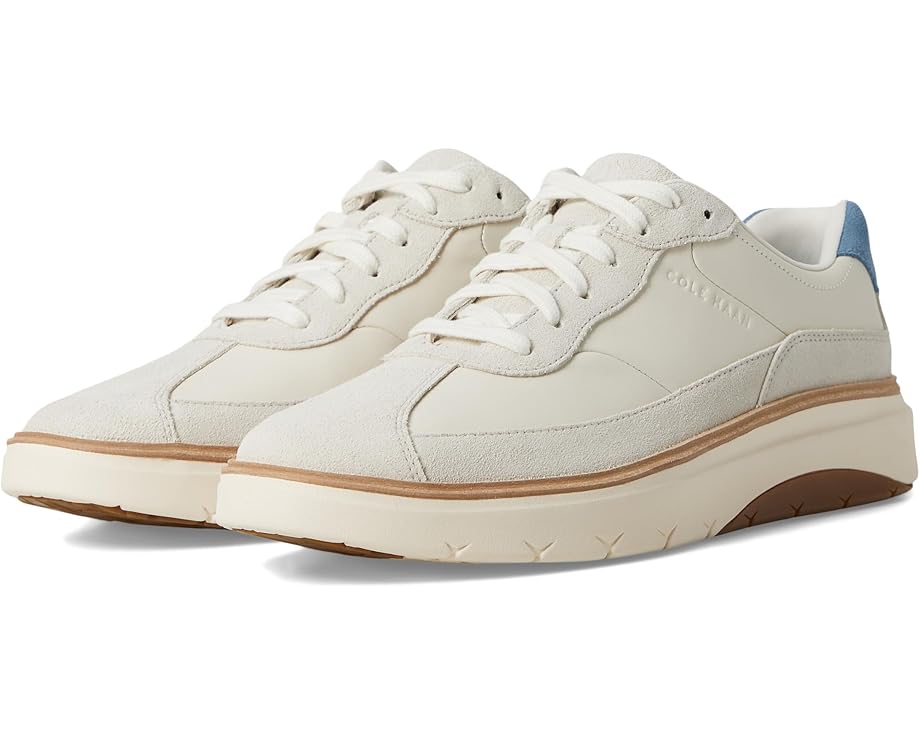 

Кроссовки Cole Haan Grandpro Featherarc Bike Toe Sneakers, цвет Ivory/Provincial Blue/Silver Birch