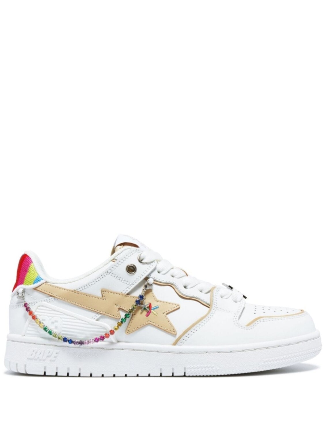 

Кроссовки Sk8 Sta BAPY BY *A BATHING APE, белый