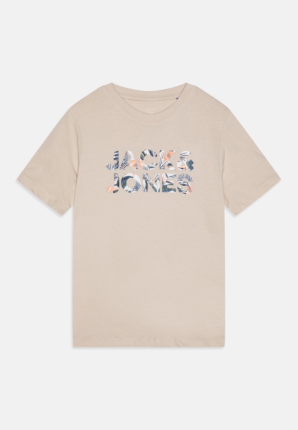 

Футболка с принтом JJEBRYAN CORP LOGO TEE O NECK Jack & Jones Junior, слоновая кость