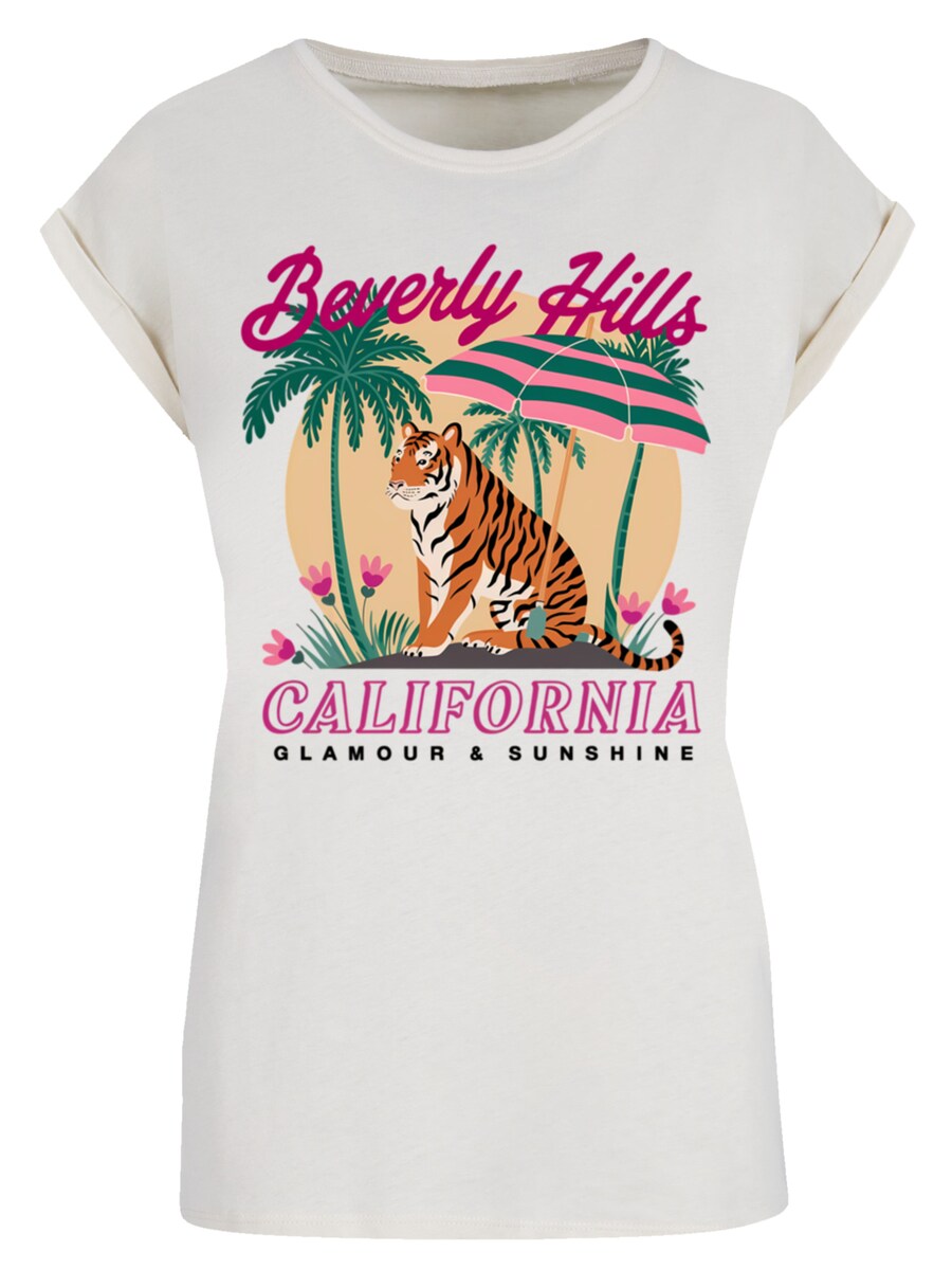 

Рубашка F4NT4STIC Beverly Hills California Glamour Summer, песочный