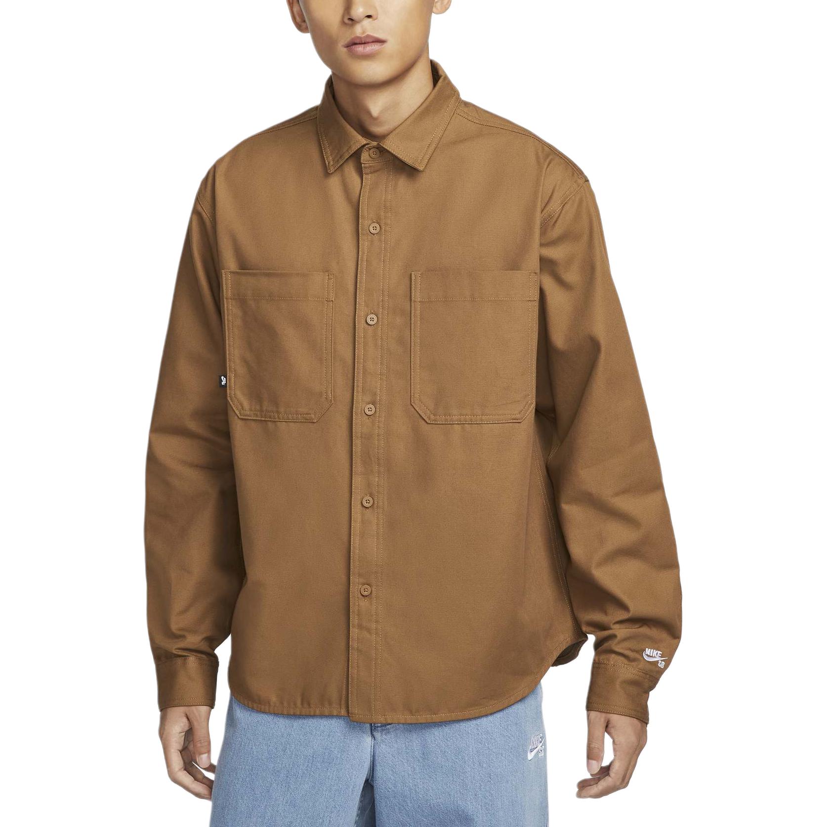Футболка Unisex Light UK Brown/White Nike, Light British Umber/White — фото 3