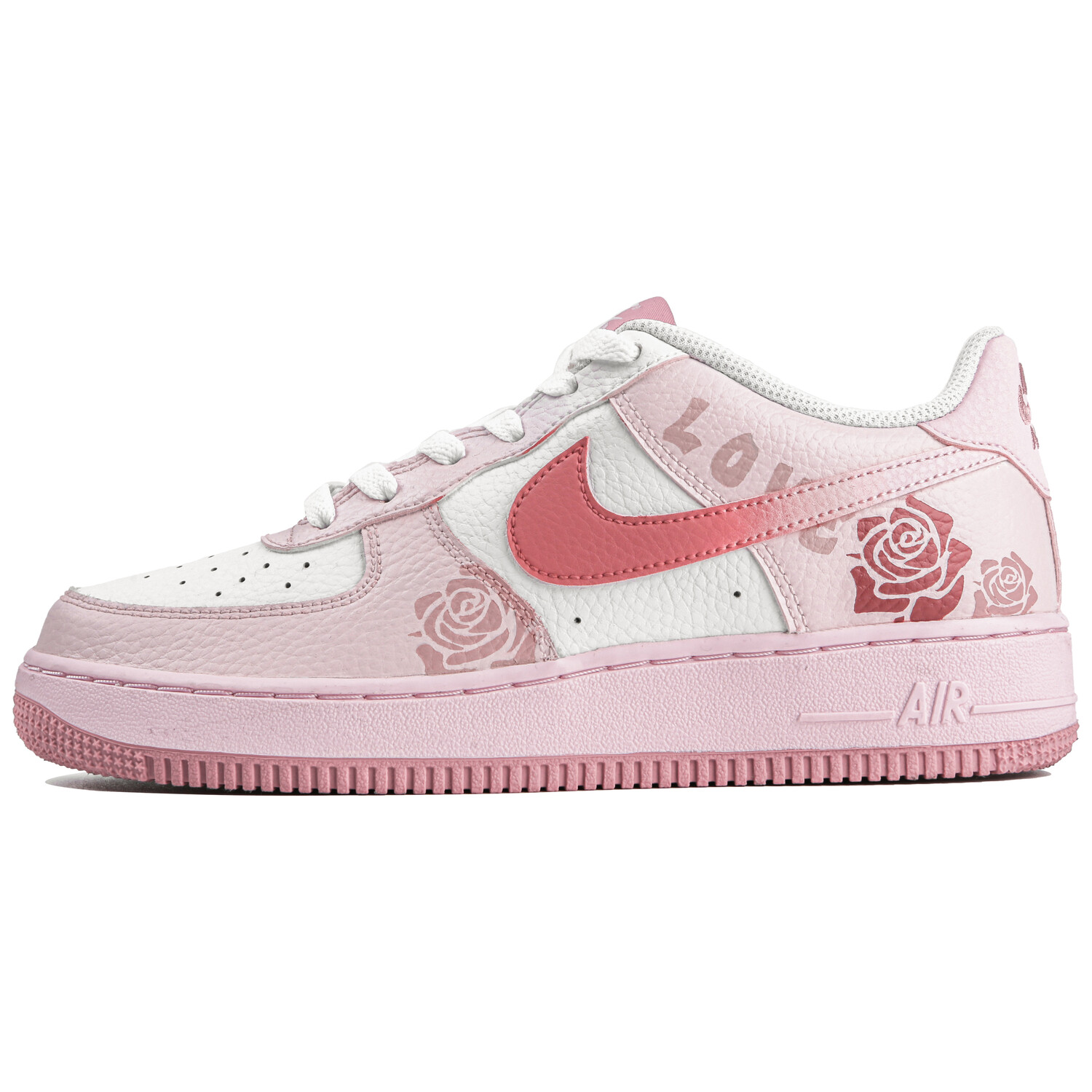 

Кроссовки Nike Air Force 1 Skateboard Shoes Women's Low-Top Pink/White