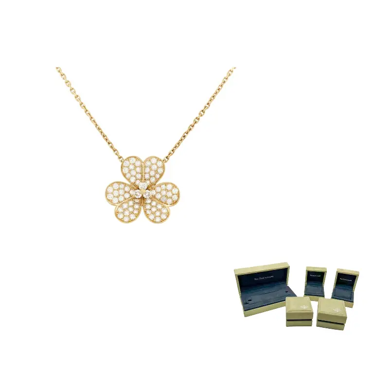 

Колье из каратного золота Frivole для женщин Van Cleef & Arpels