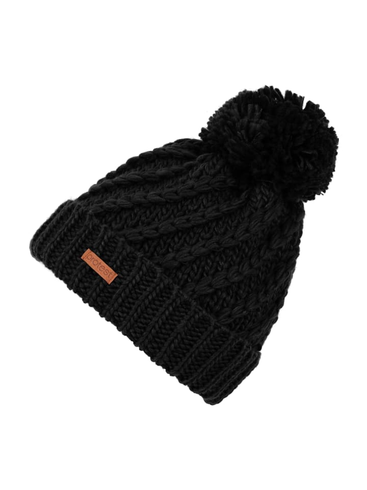 

Шапка Protest, настоящий черный