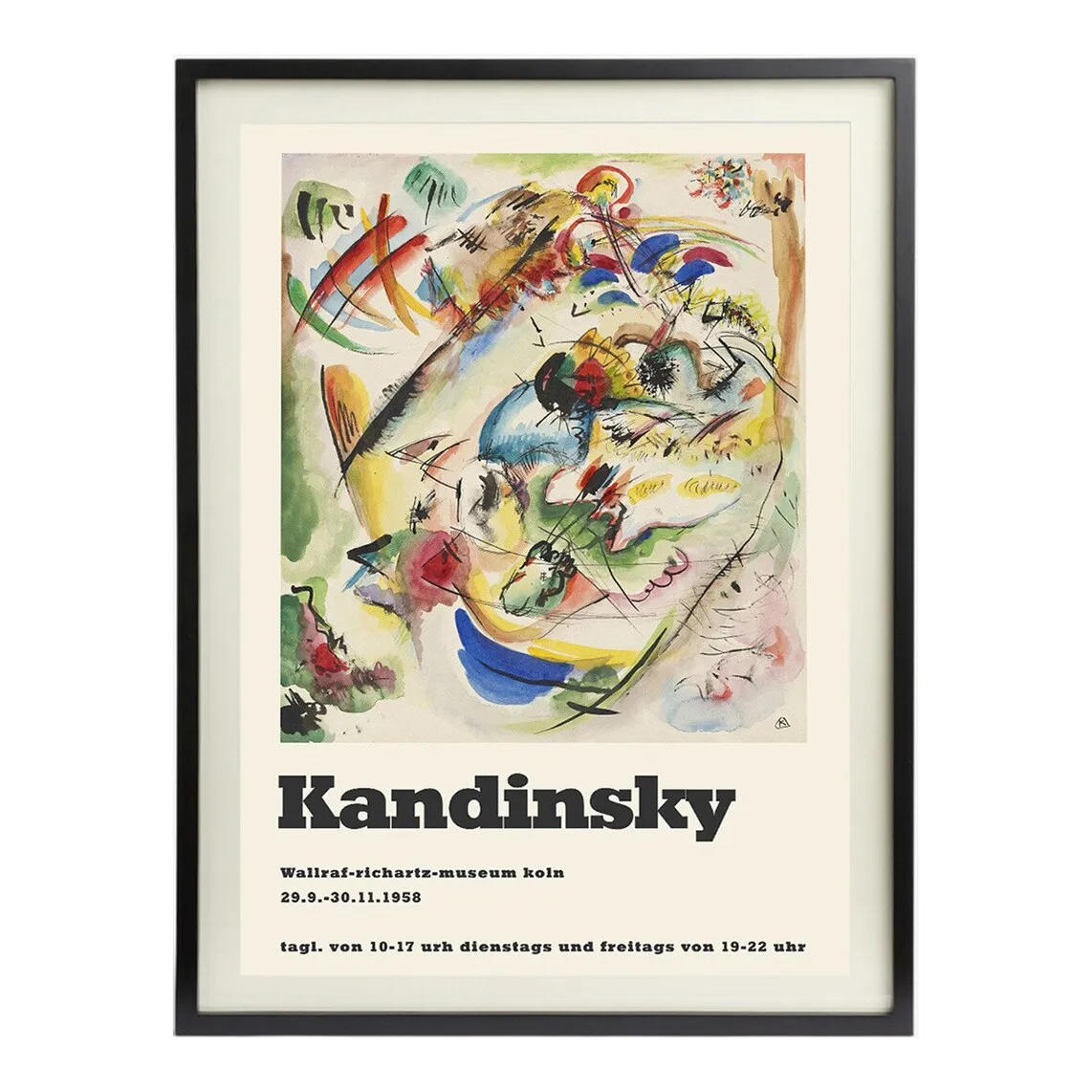 

Музей Кельн Кандинский PSTR Studio Art Print + Marco Thor El Corte Inglés