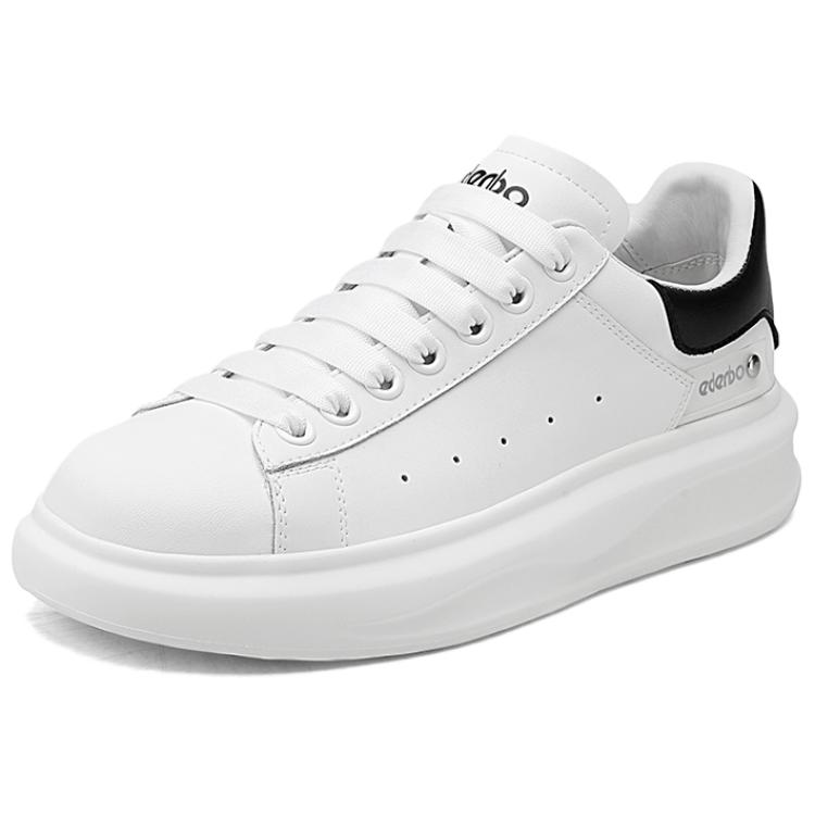 

EDENBO Износостойкие повседневные низкие туфли для мужчин, белые