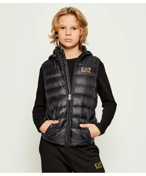 

Пуховик без рукавов Regular fit Ea7, черный