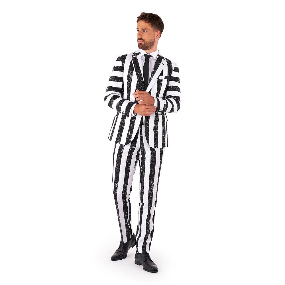 

Мужские костюмы OppoBeetlejuice Slim-Fit, новинка, комплект из костюма и галстука OppoSuits, мультиколор