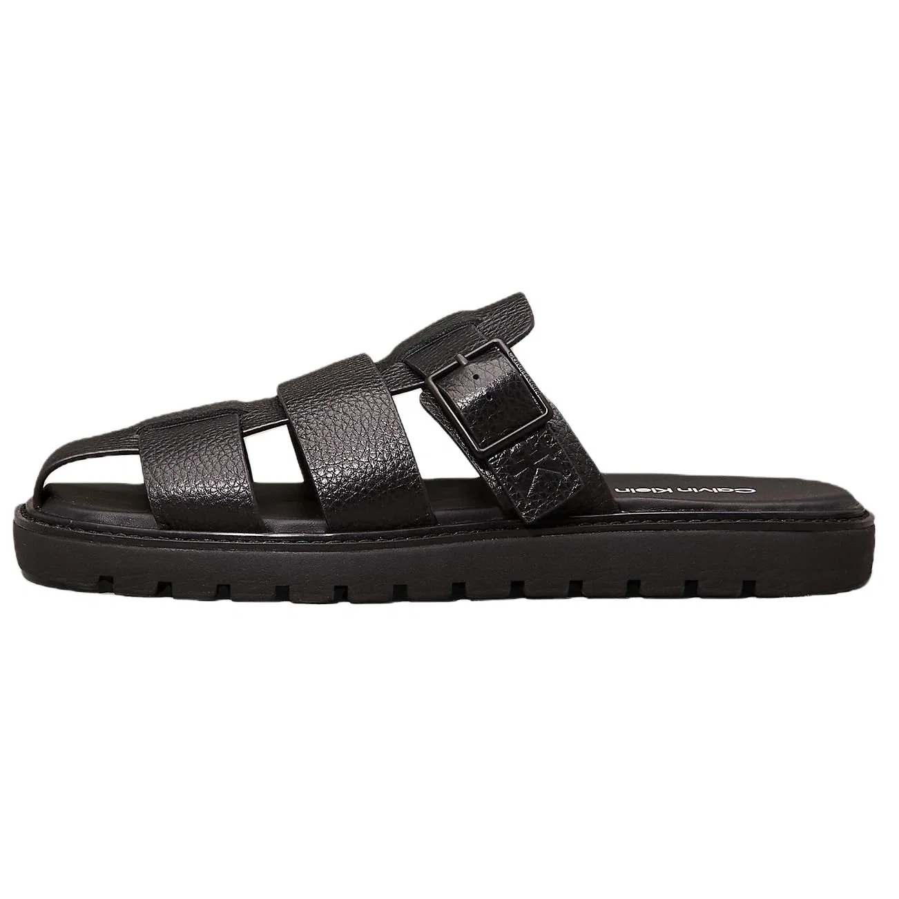 Закрытые тапочки CKJ CALVIN KLEIN JEANS черные