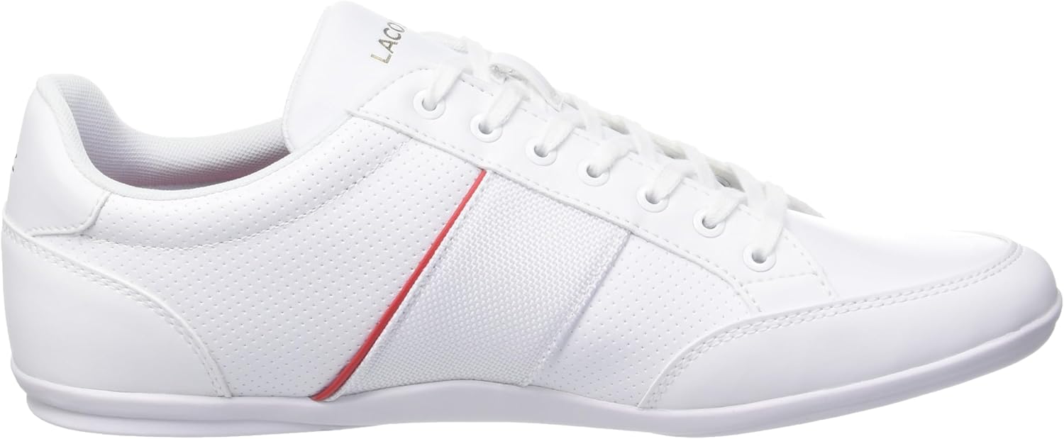 Мужские кроссовки Lacoste Nivolor, белый/красный — фото 4