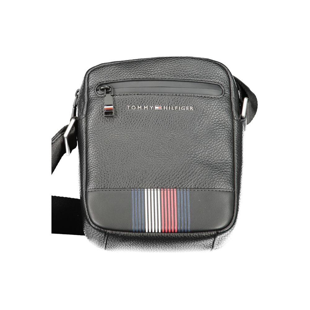 

Черная полиэтиленовая сумка через плечо Tommy Hilfiger