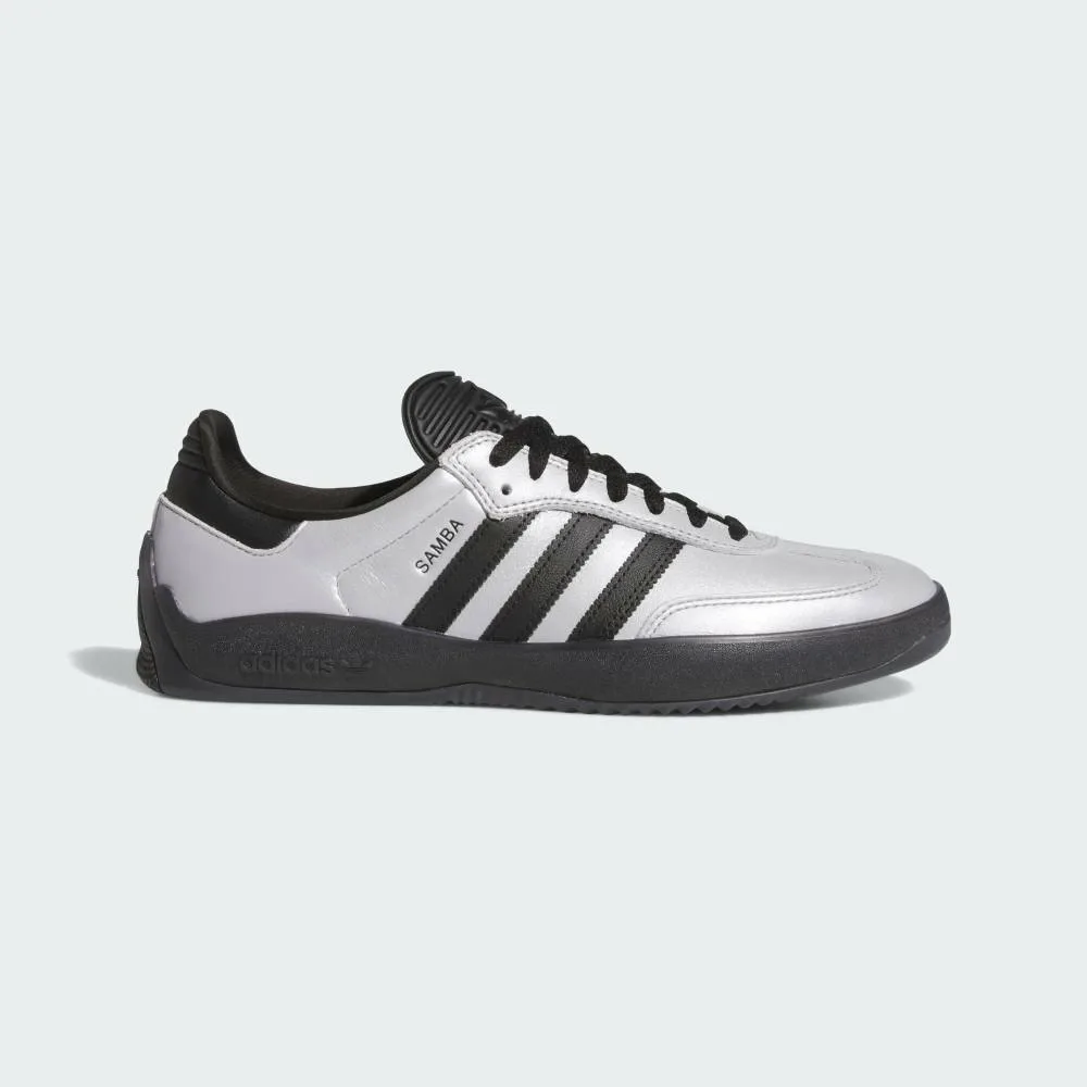 Кроссовки Puig Samba Adidas, Silver — фото 2