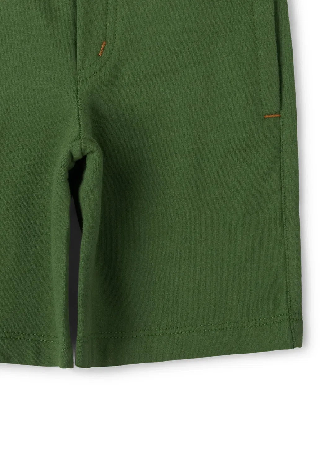 Шорты из органического хлопка Little Green Radicals, зеленый — фото 4