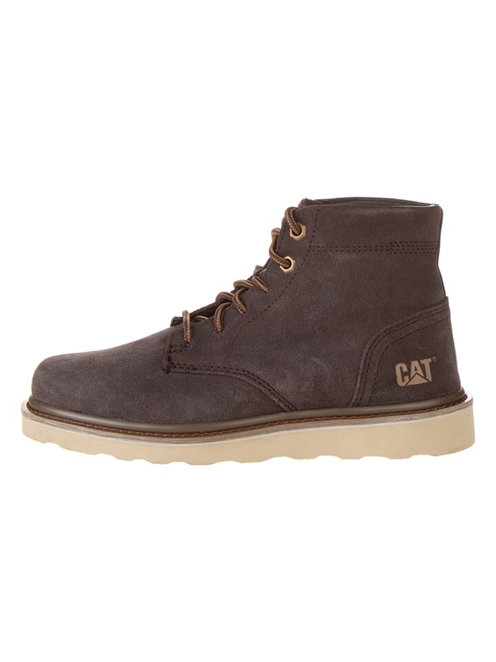 Элегантные туфли на шнуровке CAT Leder Boots Narrate, темно-коричневый