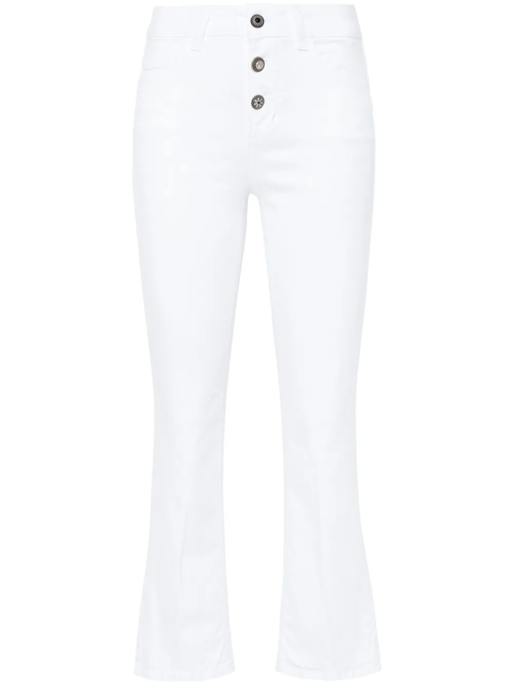 

Джинсы bootcut средней посадки Liu Jo, белый