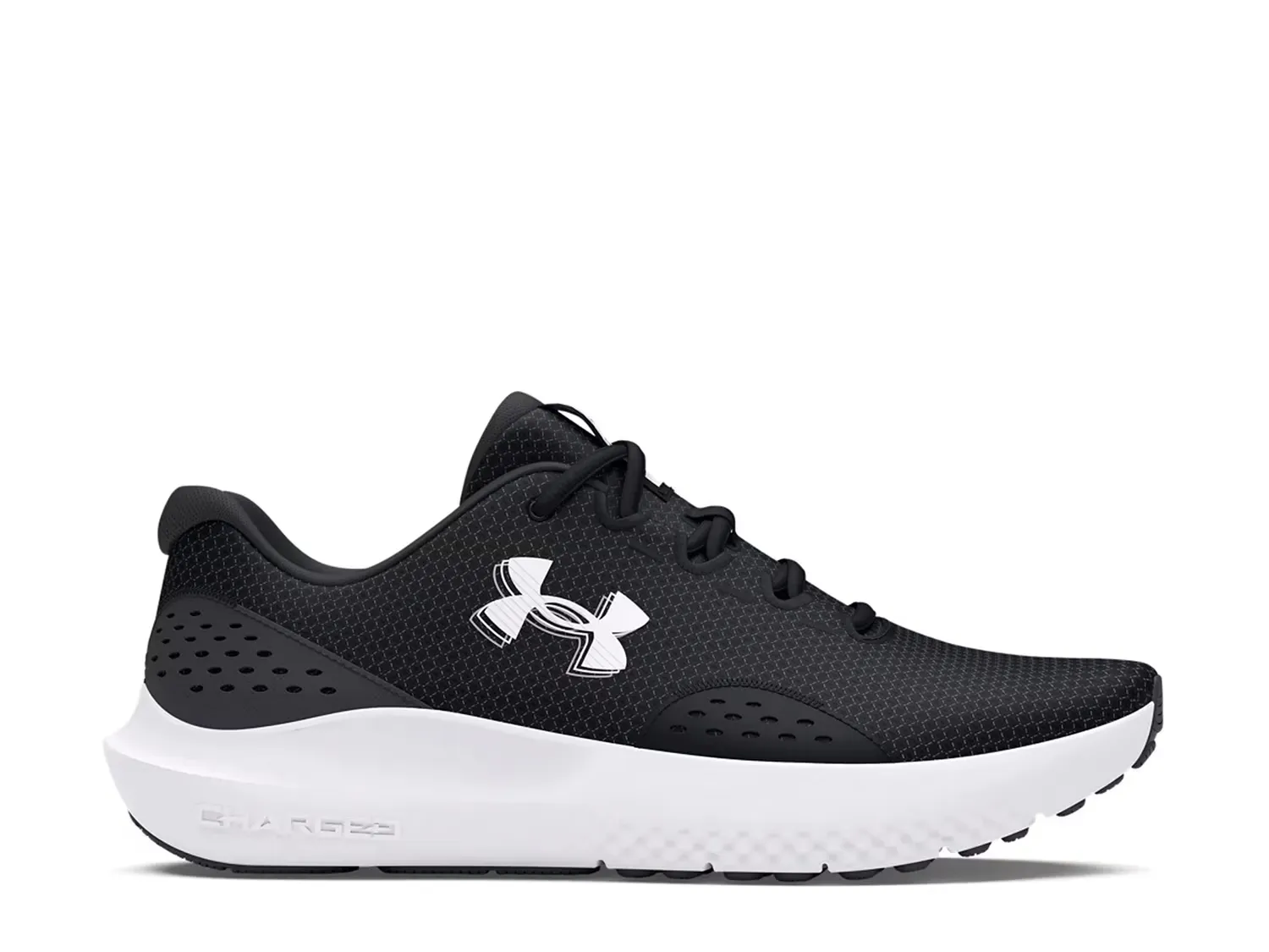 

Беговые кроссовки Charged Surge 4 - мужские Under Armour, Black/White