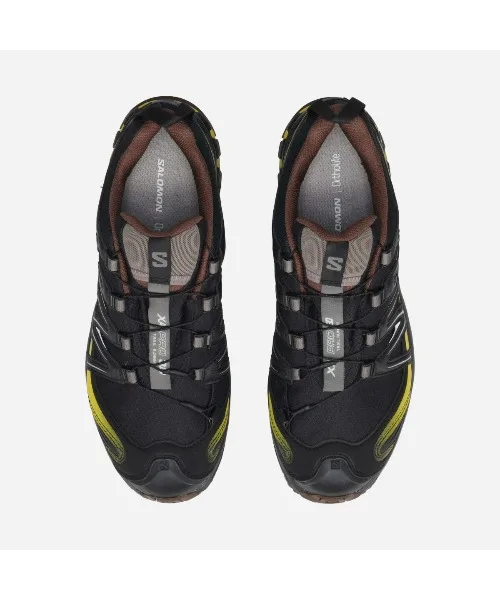 Мужские/женские кроссовки Salomon XA PRO 3D GTX для активного отдыха чёрные — фото 2