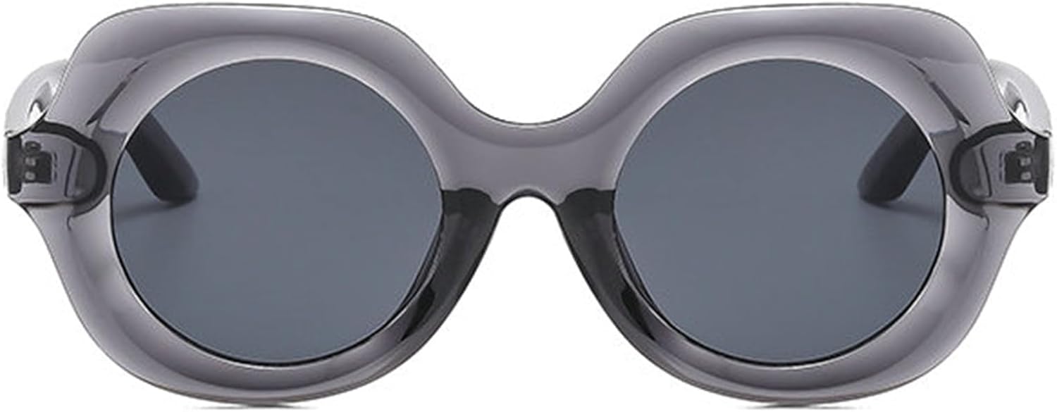 

Willochra Винтажные красочные квадратные женские роскошные солнцезащитные очки неправильной формы с градиентным переходом цвета, защита от УФ-излучения UV400, мужские солнцезащитные очки в стиле панк, C2