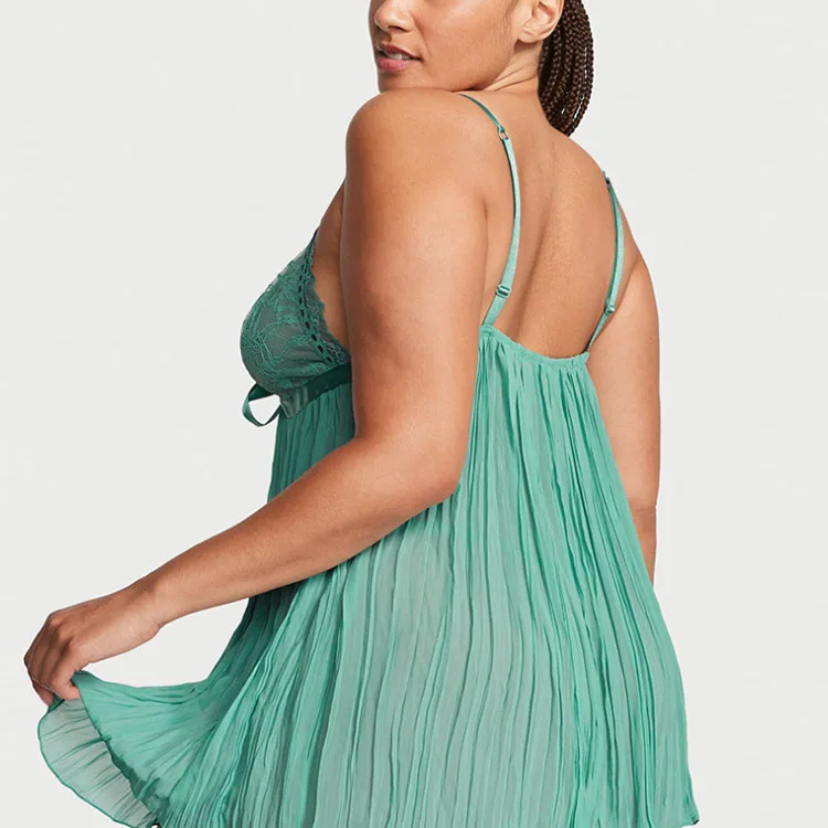 Victoria's Secret Комплект нижнего белья женский бирюзовый — фото 3